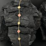 دستبند ونکیلیف سنگ و نگین