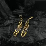 گوشواره اویز گندمی